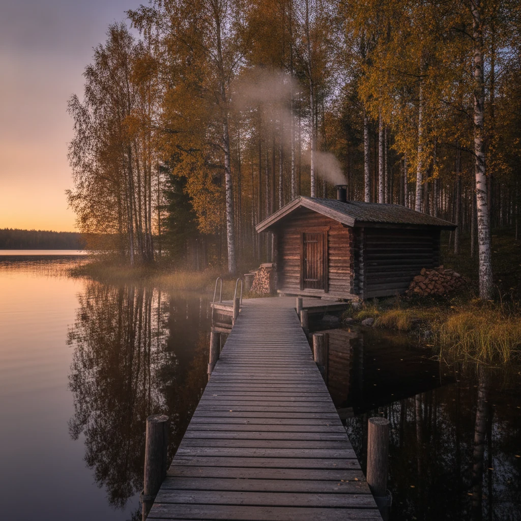 Suomalainen järvensauna